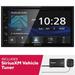 New Kenwood DDX57S 6.8 Inch DVD Receiver with Bluetooth and SiriusXM Vehicle Tuner