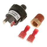 70 PSI Air Compressor Pressure Switch - Tank Mount Type (Terminals Included) - Air Pressure Control Switch 1/4 inch NPT & 1/8 inch NPT