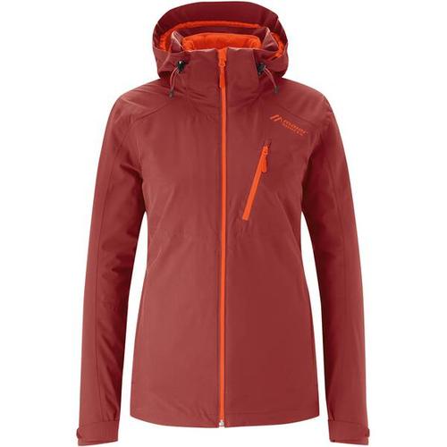 MAIER SPORTS Damen Doppeljacke Ribut W Da-Doppeljacke mTEX, Größe 19 in Rot