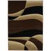 United Weavers 510 22859 24 1 ft. 10 in. x 2 ft. 8 in. Contours Avalon Accent Rug Toffee