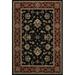 Sphinx Ariana Area Rug 623M3 Black Persian Vines 8 x 8 Round