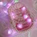 Ruibeauty 98.4Ft LED String Lights Fairy Love Heart Shaped 20 LED Girls Bedroom Romantic Decor Home Pink