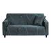 Clearance! EQWLJWE Stretch Sofa Slipcover 1-Piece Sofa Cover Furniture Protector Couch Soft with Elastic Bottom for Kids Polyester Spandex Jacquard Fabric Small Checks (Sofa Navy Blue)