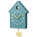 BRUNO Bird Mobile Clock BCW034 Blue