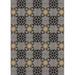 Ahgly Company Indoor Rectangle Patterned Mocha Brown Novelty Area Rugs 3 x 5