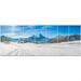 Design Art Winter in Bavarian Alps Panorama Photographic Print Multi-Piece Image on Canvas