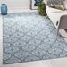 SAFAVIEH Montauk Garland Geometric Area Rug Navy/Ivory 3 x 5