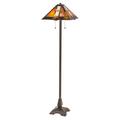 Meyda Tiffany 118710 61 H Montana Mission Floor Lamp - Beige