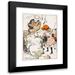George Hand Wright 14x18 Black Modern Framed Museum Art Print Titled - The Water Babies Pl 1 (1900)