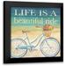 Coulter Cynthia 20x20 Black Modern Framed Museum Art Print Titled - Beautiful Ride I