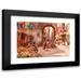 Vincenzo Migliaro 24x18 Black Modern Framed Museum Art Print Titled - At the Market