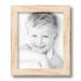 ArtToFrames 8.5x11 Inch Knotty Pines Pecan with White Wash Picture Frame This White Wood Poster Frame is Great for Your Art or Photos Comes with Regular Glass (4771)