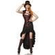 Mask Paradise Steampunk Lady Kost?m Damenkost?m Karneval Fasching Steam Punk