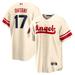 Men's Nike Shohei Ohtani Cream Los Angeles Angels City Connect Replica Player Jersey