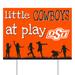 Oklahoma State Cowboys 24" x 18" Little Fans At Play Yard Sign