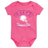 Girls Newborn & Infant Pink Cleveland Browns Cutest Fan Bodysuit