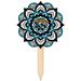 Jacksonville Jaguars 18'' x 12'' Mandala Yard Stake