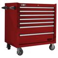 Homak 36" W 7 Drawer Tool Cabinet Steel in Blue/Navy | 39 H x 36 W x 24.5 D in | Wayfair BL04036072