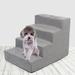 Walbest Easy Pet Stairs Pet Ramp Pet Ladder 2/3/4 Layers Best for Dogs Cats Climbing High Bed and Couch