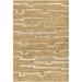 White 90 x 60 x 0.79 in Area Rug - Joss & Main Febina Geometric Hand-Knotted Jute Area Rug in Khaki Jute & Sisal | 90 H x 60 W x 0.79 D in | Wayfair