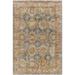 Blue/Red 87 x 31 x 0.31 in Area Rug - Bungalow Rose Oriental Machine Made Power Loomed Area Rug in Brown | 87 H x 31 W x 0.31 D in | Wayfair