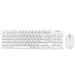 103-Key USB Keyboard with Shortcut Keys & 3-Button USB Optical Mouse Combo for Mac White - Full-Size