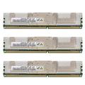 3X DDR2 4GB Ram Memory 667Mhz PC2 5300F 240 Pins 1.8V FB DIMM with Cooling Vest for AMD Desktop Memory Ram