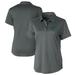 Women's Cutter & Buck Gray North Texas Mean Green Prospect Textured Stretch Polo