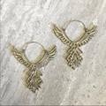 Free People Jewelry | New! 925 Silver Freebird Thunderbird Earrings | Color: Silver | Size: Os