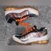 Nike Shoes | Nike Air Max 95+ Bb Orange Silver Men Running Shoes Low Top Sneaker Size 11 | Color: Orange/Silver | Size: 11