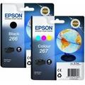 Epson 266/267 Black & Colour Combo Pack Ink Cartridges (Original)