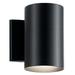 Kichler 7 1 Light Black Cylinder Outdoor Wall Sconce