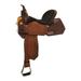 High Horse Windcrest Barrel Saddle - 14.5 - Wide - Heavy Oil - Smartpak