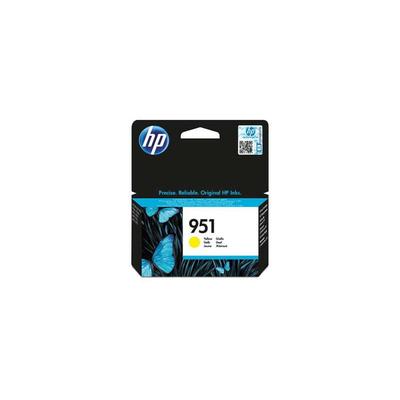 Hewlett Packard - hp 951 Cartouche d'encre Jaune Authentique pour hp OfficeJet Pro