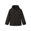 NAME IT Jungen Nkmalfa Fo Noos Softshelljack Jacke, Schwarz, 164 EU