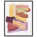 Oliver Gal Tones I Abstract Watercolor Shapes Modern Yellow - Picture Frame Painting in White | 30 H x 1.75 D in | Wayfair 42757_30x36_CANV_BFL