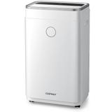 Costway 60-Pint Dehumidifier for Home & Basements 4000 Sq. Ft w/ - 13'' x 9'' x 22.5''