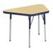 Factory Direct Partners Trapezoid T-Mold Adjustable Height Activity Table Laminate/Metal | 30 H in | Wayfair 10065-MPMP