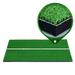 30cm x 60cm/11.81 x 23.62 Indoor And Outdoor Golf Mat Practice Hitting Faux Turf Grass Pad Training Aid Golf Practice Swing Mat Golf Hitting Pad