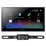 Pioneer DMH-341EX 6.8 Digital Multimedia Receiver Bundled with License Plate Style Backup Camera