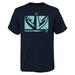 Youth Deep Sea Blue Seattle Kraken Authentic Pro Secondary T-Shirt