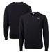 Men's Cutter & Buck Black NC State Wolfpack Lakemont Tri-Blend V-Neck Pullover Sweater