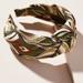 Anthropologie Accessories | Anthropologie Corinne Scarf Headband In Red | Color: Red/Tan | Size: Os