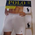 Polo By Ralph Lauren Underwear & Socks | 3-Pack Of Authentic Ralph Lauren Polo Size: Xxl Knit Boxer Shorts - New | Color: White | Size: Xxl