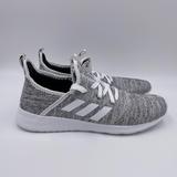 Adidas Shoes | Adidas Cloudfoam Pure White / Gray Womens Shoes | Color: Gray/White | Size: Various