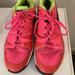 Nike Shoes | Nike Tennis Court Shoes Vapor Zoom Women’s Size 9.5 - Great Condition | Color: Pink/Yellow | Size: 9.5