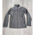 Columbia Jackets & Coats | Columbia Full Front Zipper Jacket Gray Fleece Jacket Size Youth M 10 /12 | Color: Gray | Size: 12b