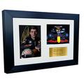 12x8 A4 Max Verstappen Red Bull Autographed Signed Photo Photograph Picture Frame F1 Formula One Poster Gift Gold