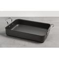 Mermaid Hard Anodised 12" Roasting Dish with Classic Handles - Made in England by Samuel Groves