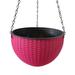 LWXQWDS Household Hanging Flowerpot Woven Planter Flower Basket with Removable Chain for Garden Coffee Shop Home